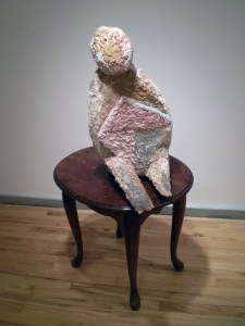 Woman with Triangular Belly